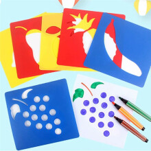 108PCS Spring Drawing Stencils for Kids, Sidewalk Chalk Stencils Painting Outside Large for Kids Toddlers Preschool