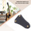 1St Akustisk Gitarr Ebenholts Trä Truss Rod Cover Plate Gitarrdelar Nytt 6