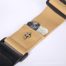 Black Guitar Strap Folk Acoustic Guitar Electric Guitar Electric Bass Ukulele Strap