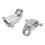 4 Pcs Electric Guitar Roller String Tree String Retainer - Silver 5