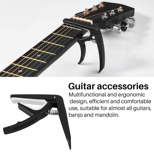 62 St Gitarrtillbehör Kit Byte Av Akustisk Gitarr för Gitarrspelare och Nybörjare 1