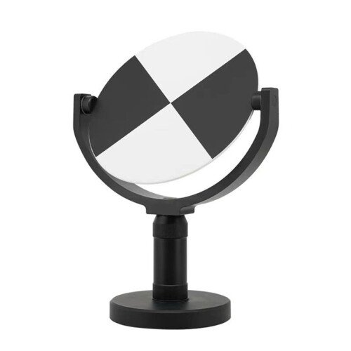 Scanner de Alvo Ajustável de 6 Polegadas com Base para Rastreador A Laser Faro, Alvo de 155 mm, Preto e Branco, com Suporte Magnético 2