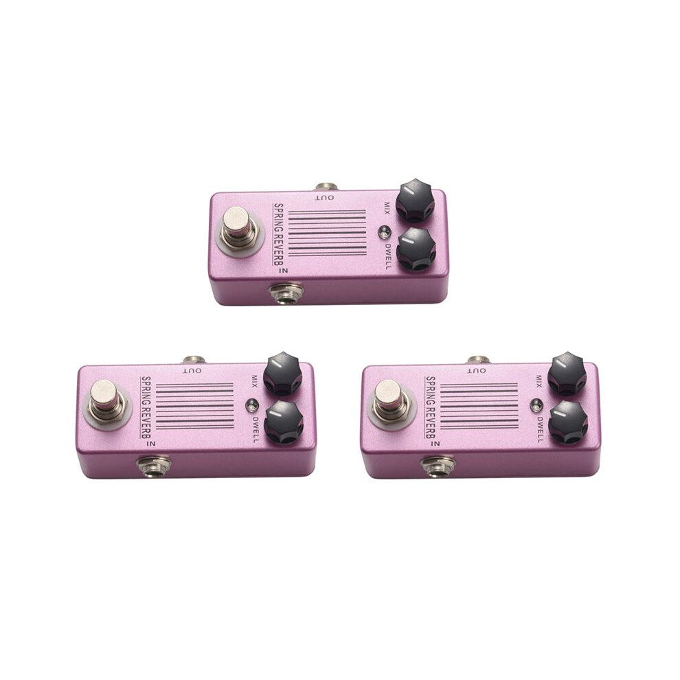 3X Mosky Mp-51 Spring Reverb Single Guitar Effect Pedal True Bypass Guitar Parts & Accessories 4712712941835