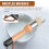 Chalk and Wax Brushes Include Flat and Round Chalked Paint Brush with Bristles, Multi-Use Brushes(4 Pieces) 7