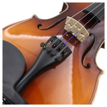 4 Stücke 3/4 4/4 Violine Geige Saitenhalter Huegel Art mit 4 Stueck Einhaengesaite Tailcord 4 Feinstimmer Aluminiumlegierung Durable Strong