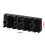 2X 7 String Locking Nut Electric Guitar Nut Tremolo Bridge 48mm (Black) 6
