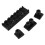 2X 7 String Locking Nut Electric Guitar Nut Tremolo Bridge 48mm (Black) 8