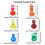 3set Chess Mold for Resin Silicone Chess Resin Mold Chess Crystal Epoxy Casting Molds 6