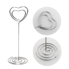 Porte-Numéros de Table 3,5 Pouces, Ensemble de 30 Porte-Cartes Porte-Numéros de Table Porte-Cartes de Mariage Numéro de Table Porte-Photos (3.5