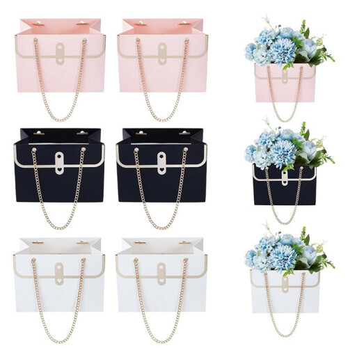 Förpackningspåsar, Dekorativa Presentförpackningar, Blompåsar, Förpackningspåsar, Presentpåsar Av Papper 1
