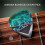 Guitar Touch Luminous Pick Epoxy Resin Guitar Pick Northern Lights Halsband Basgitarr Pick 5