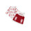 (6-12 Months, Red) Conjunto de 2 San Valentín. 1