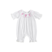 (0-3 Months, White) Weihnachtlicher Baby-Strampler für ideales Festtagsoutfit
