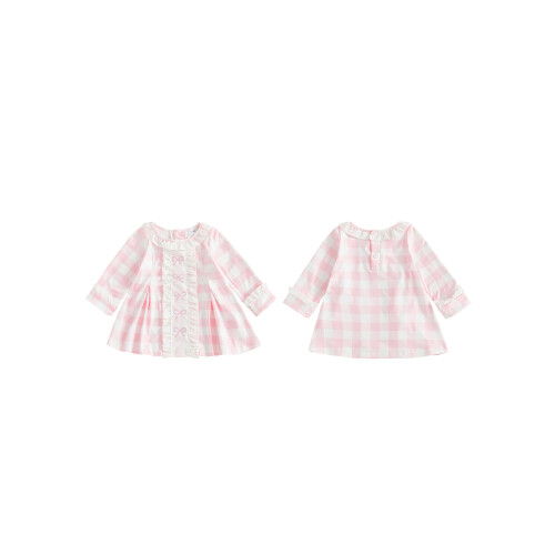 (6-12 Months, Pink) Φόρεμα για νήπια γραμμή Α 1