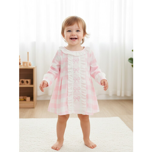 (2-3 Years, Pink) Φόρεμα για νήπια γραμμή Α 2