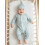 (Newborn, Blue) Set de 2 cu căciulă. 4