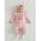(3-6 Months, Pink) Σετ ανοιξιάτικων ρούχων 3 τεμάχια 3