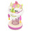 Auto-Bobblehead Löwe Ornament Gummi lila+weiß 1