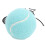 Blue Tennis Training Ball with String for Self Practice, Rubber & Felt 1
