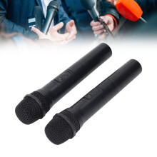 Wireless Microphone Set 1-2, Noise Reduction, Cardioid, 200MHz–300MHz