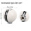 White Black 5 Speed Manual Shift Knob for Mustang 18