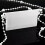 89mm Vertical Blind Weights 10 Pack White 6