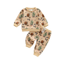 (12-18 Months, Beige) Conjunto de 2 cintura elástica