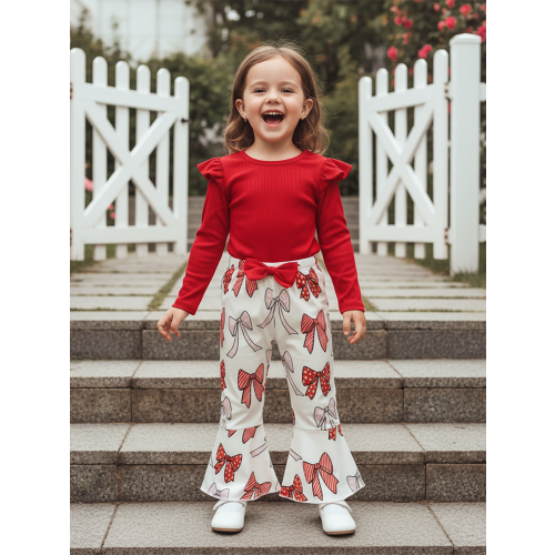 (12-18 Months, Red) Φθινοπωρινά ρούχα για 2 τεμαχίων. 2