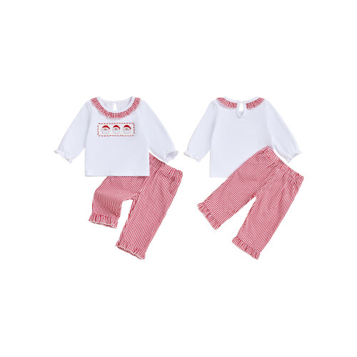 (12-18 Months, White) Σετ 2 τεμαχίων παντελόνι νήπια 1