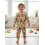 (18-24 Months, Beige) Conjunto de 2 cintura elástica 3