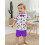 (2-3 Years, Purple) Σετ 2 τεμαχίων στη μέση. 7