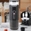 Rechargeable Mini Coffee Maker 15 Bar USB Portable Wireless Black 10