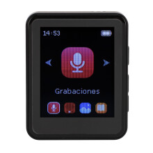 1.8 Inch Touch MP3 MP4 Player 128GB, Aluminum, Bluetooth