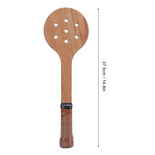 Wooden Tennis Training Racket for Accurate Practice, 37.5cm 1