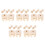40Pcs Roller Blind Replacement PP Clutch Plugs Beige for Home Use 7