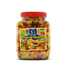 Squirrel Floral Gums 2.25kg Bulk Jar - Traditional Retro Sweets
