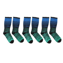 3 paires de chaussettes de compression en nylon hautes jusqu'au genou XXXL