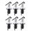 6-Pack Leak-Proof Oil Spouts for Bottles 1