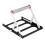 55-135mm Adjustable Material Rack for Cutting Machines, Foldable Support 3