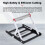 55-135mm Adjustable Material Rack for Cutting Machines, Foldable Support 7