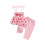 (4-5Y, Pink) Σετ τοπ με Άγιο Βαλεντίνο 1