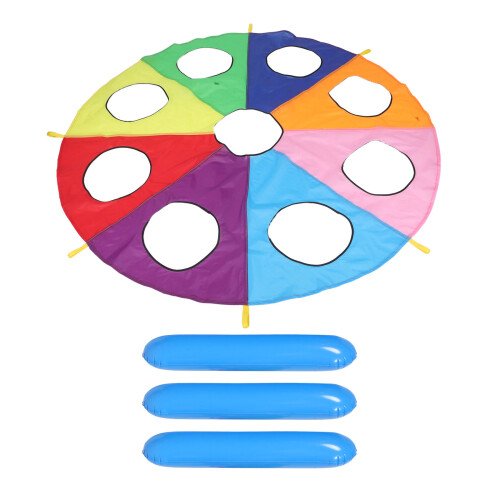 4Sets Leichter Multicolor Fallschirm Kinder Sensory Integration