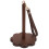 Portable Walnut Wood Wrist Yarn Holder - 18.2cm Knitting Organizer 1