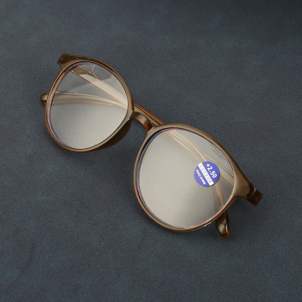 Penghui-Toys Blue/Light (Tawny, 200) Blocking Reading Glasses For Women & Men