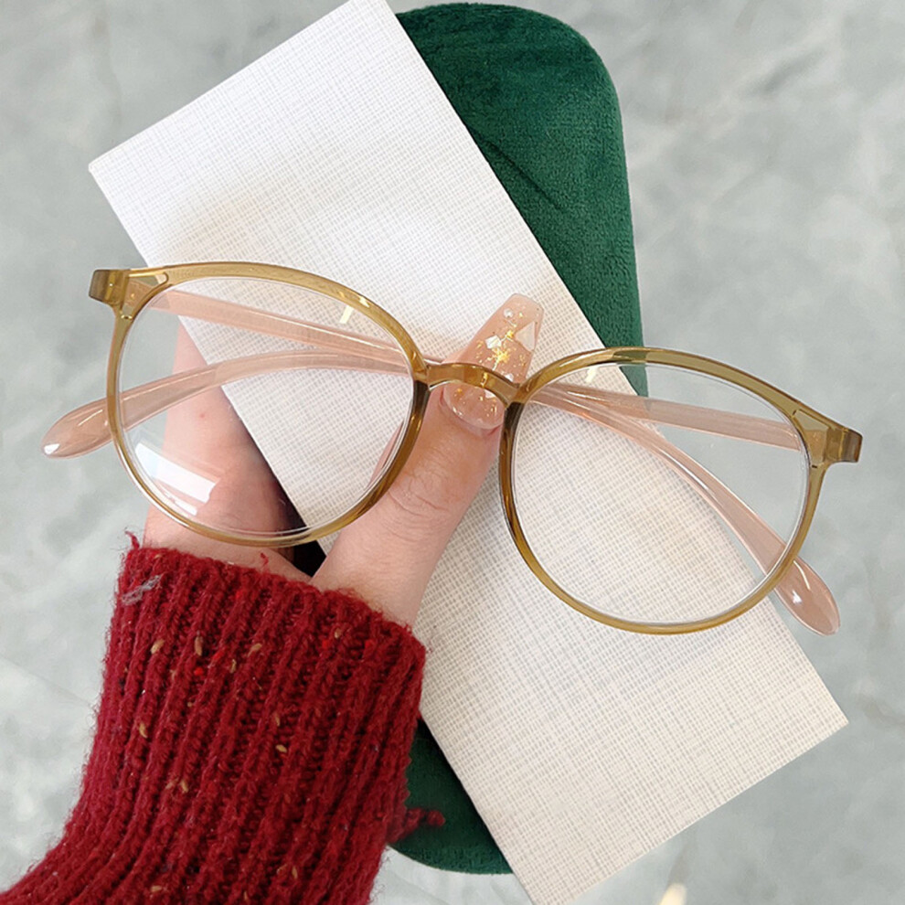 Penghui-Toys Blue/Light (Tawny, 350) Blocking Reading Glasses For Women & Men