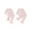 (18-24 Months, Pink) Σετ παντελονιών 2 μακριά μανίκια 2