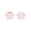 (4-5 Years, Pink) Φόρεμα για νήπια λαιμόκοψη, ριγέ. 2