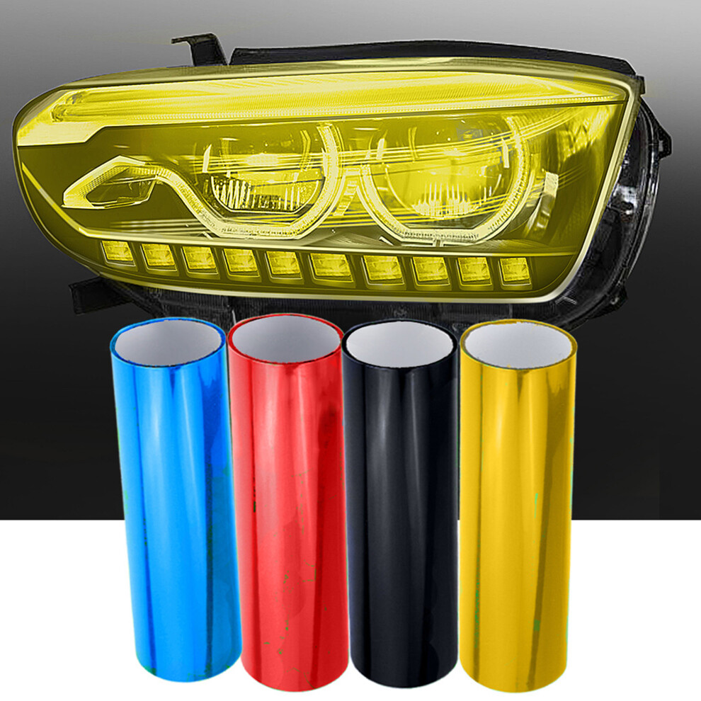 (, 30Cm*60Cm) Self-Adhesive Tail Wrap Film Red/Light 6265976217843