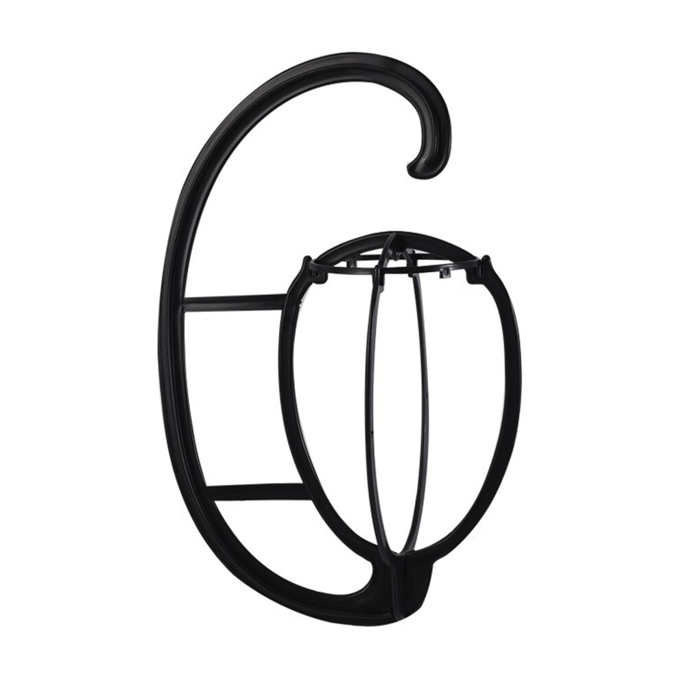 Penghui-Toys Black (Black) Wig Holder Hanging Bracket For Multiple Wigs & Hats