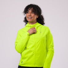 Mac in a Sac Women's Ultralite Neon Yellow Running Jacket Size 14